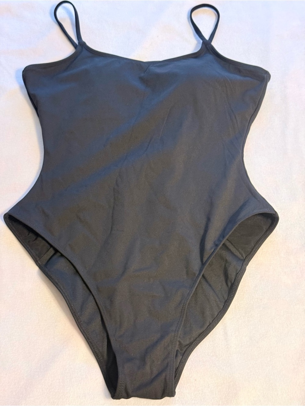 New TA3 Black Lacey Compression Swimsuit. Black. Large Regular/Long.